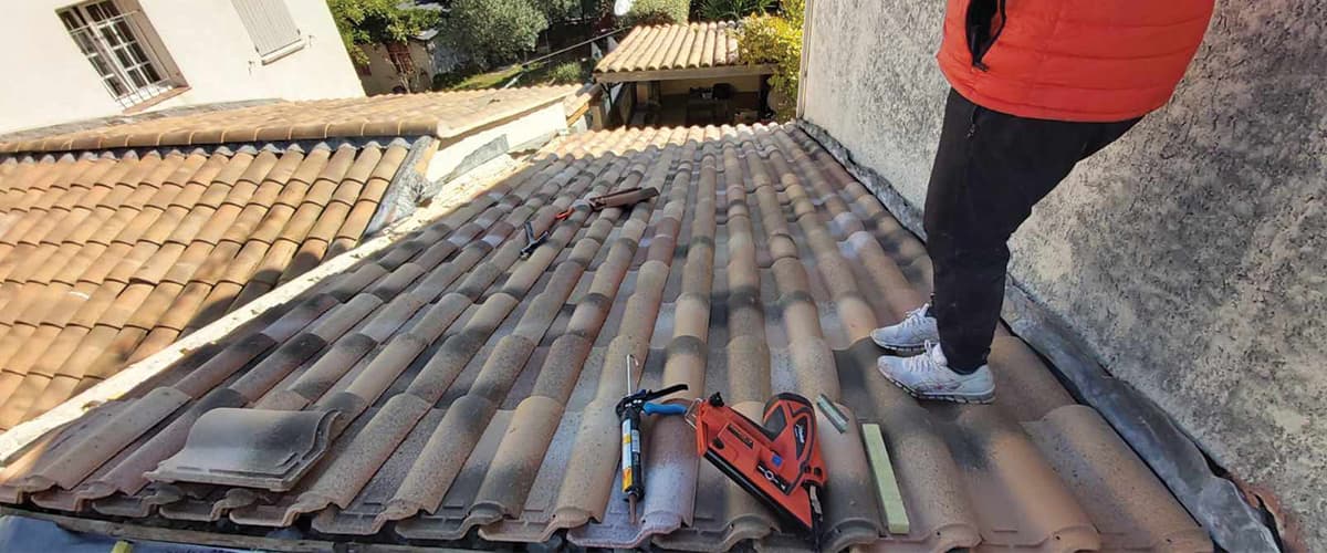 Réparation des fuites de toiture
